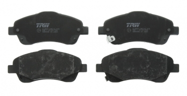 Купить GDB3336 TRW Тормозные колодки передние Avensis T25 (1.6, 1.8, 2.0, 2.2, 2.4) с звуковым предупреждением износа